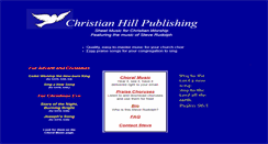 Desktop Screenshot of christianhillpublishing.com